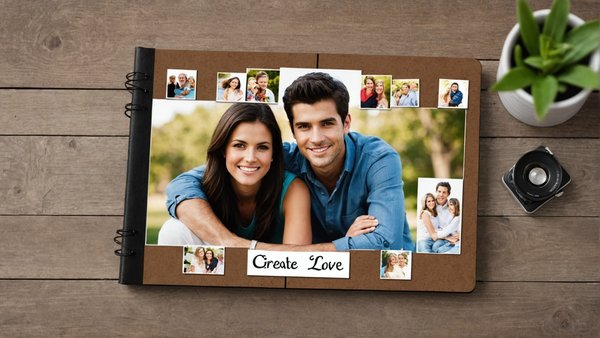 Crea tu álbum de fotos de amor personalizado y único